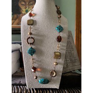Premier Design Tiger Eye Necklace — 24”